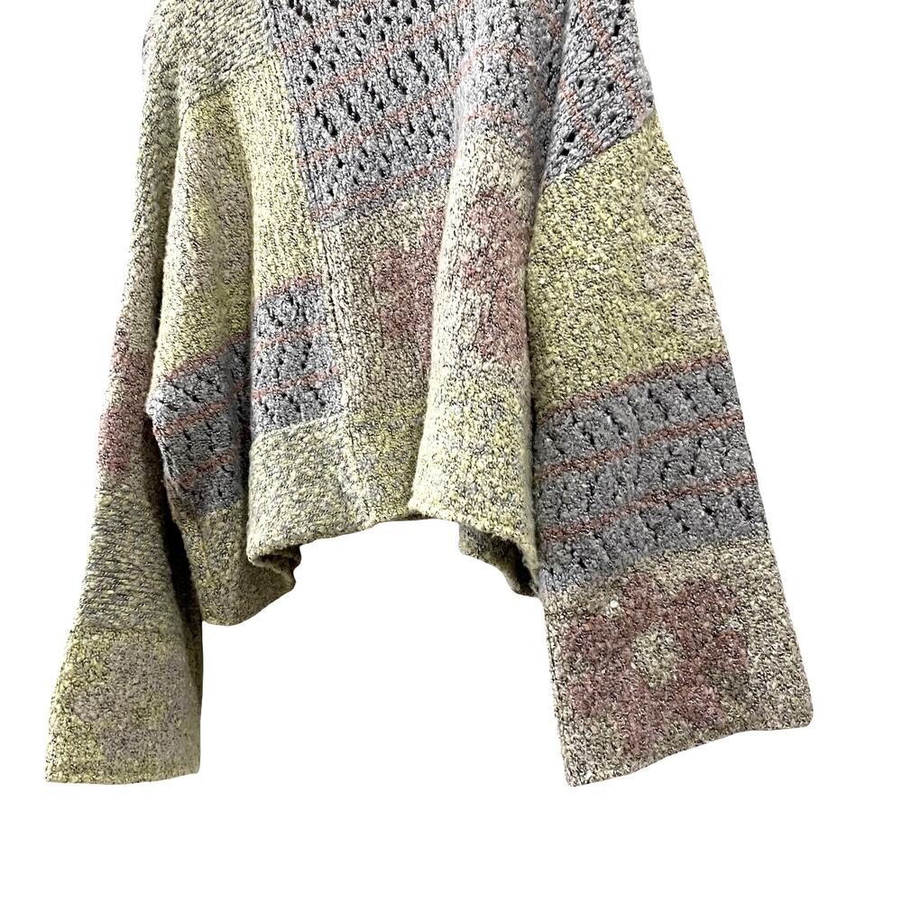 Sincerely Jules Multicolor Patchwork Sweater - image 6